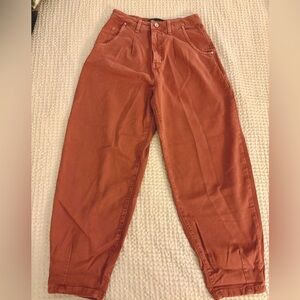 Zara’s parachute jeans